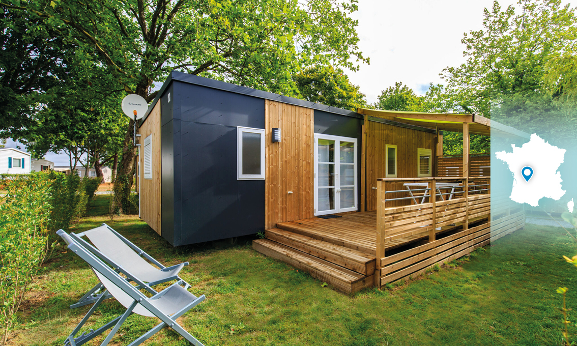Camping à Saint-Geniès • Dordogne • Mobil-home Privilège 3 chambres 6 personnes 39m²