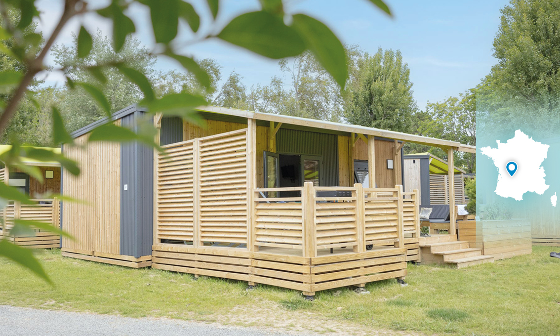 Camping à Saint-Geniès • Dordogne • Mobil-home Privilège 2 chambres 4 personnes 34m²
