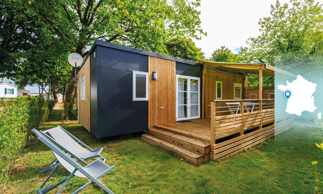 Camping aux Mathes • Charente-Maritime • Mobil-home Privilège 3 chambres 6 personnes 39m²