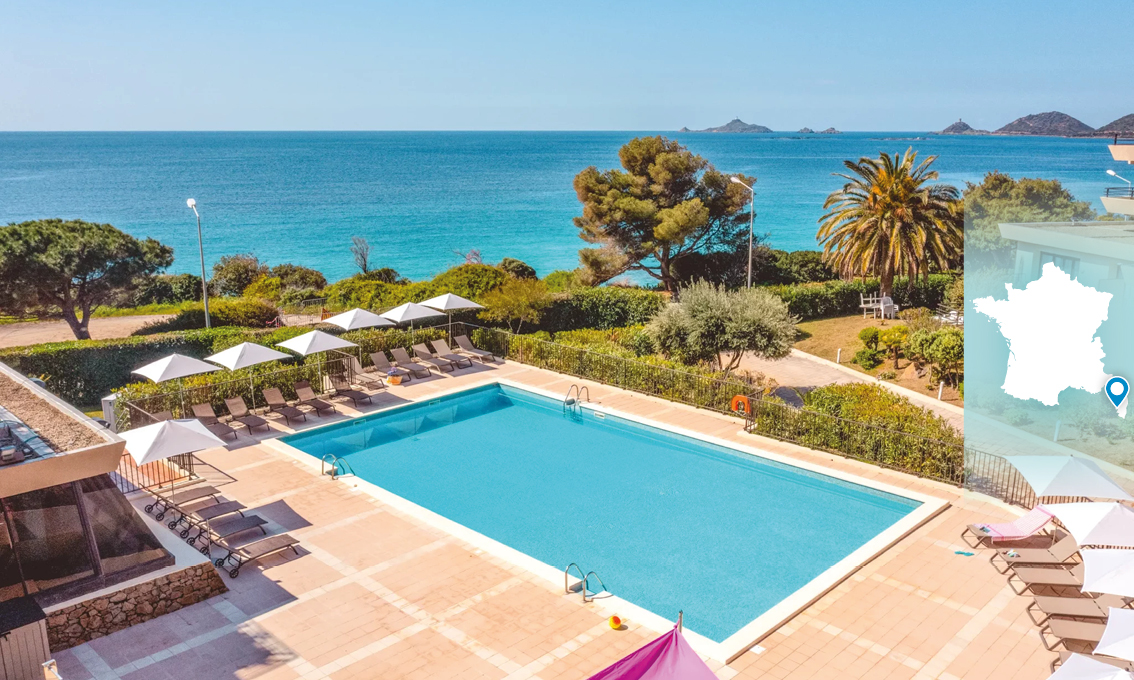 Résidence à Ajaccio • Corse-du-Sud • Appartement vue mer 2 pièces 4 personnes (30m²)