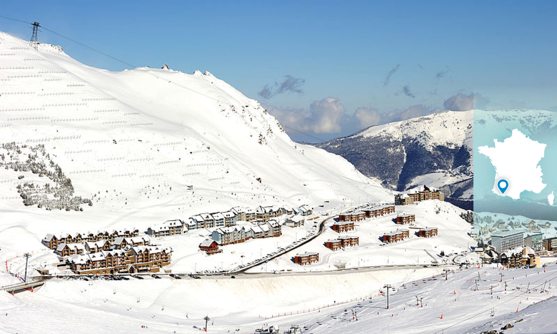 Résidence à La Mongie • Hautes-Pyrénées • Appartement 3 pièces 6/7 personnes 44m²