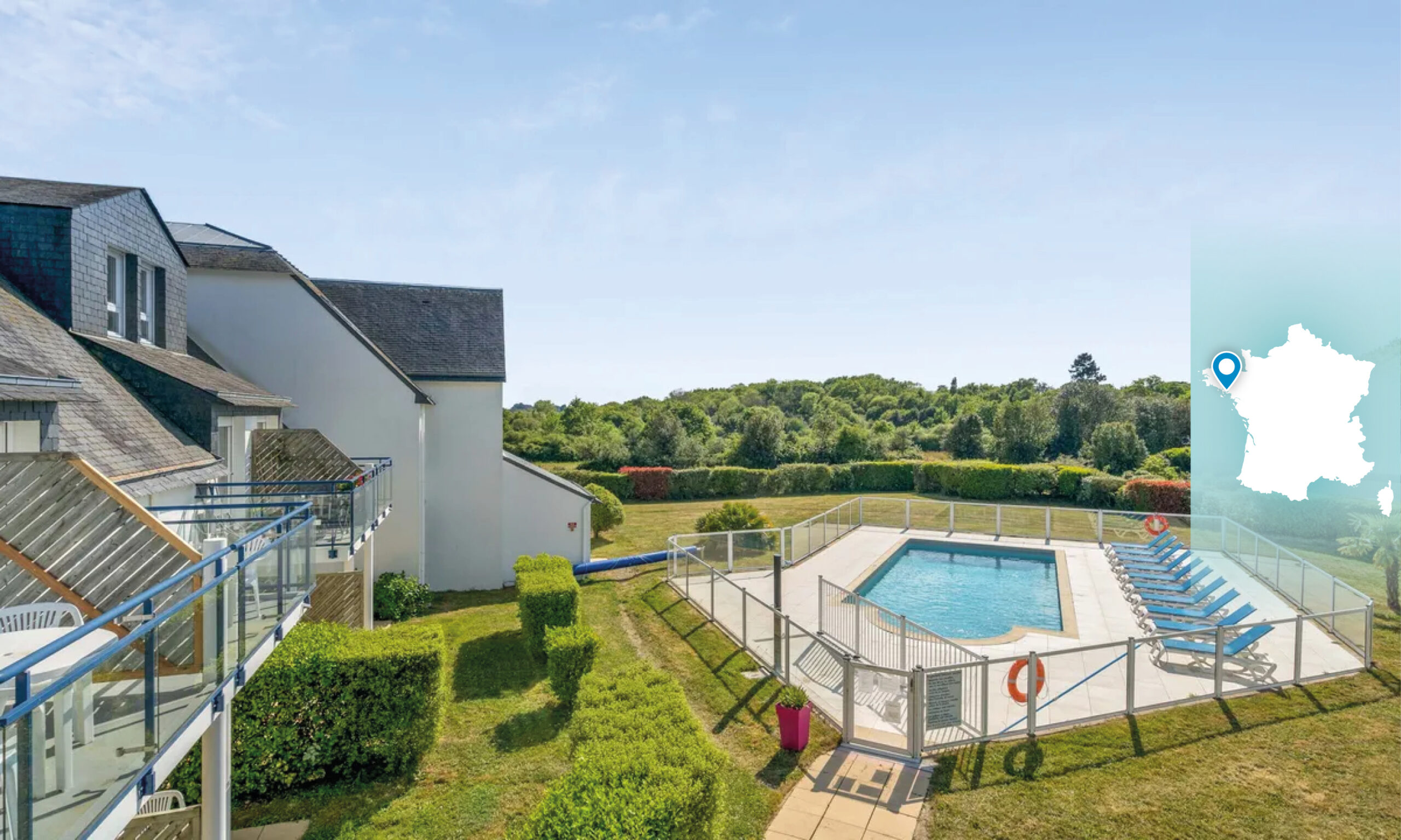 Résidence à Île-aux- Moines • Morbihan •      Appartement 2 pièces 5 personnes (38m²)