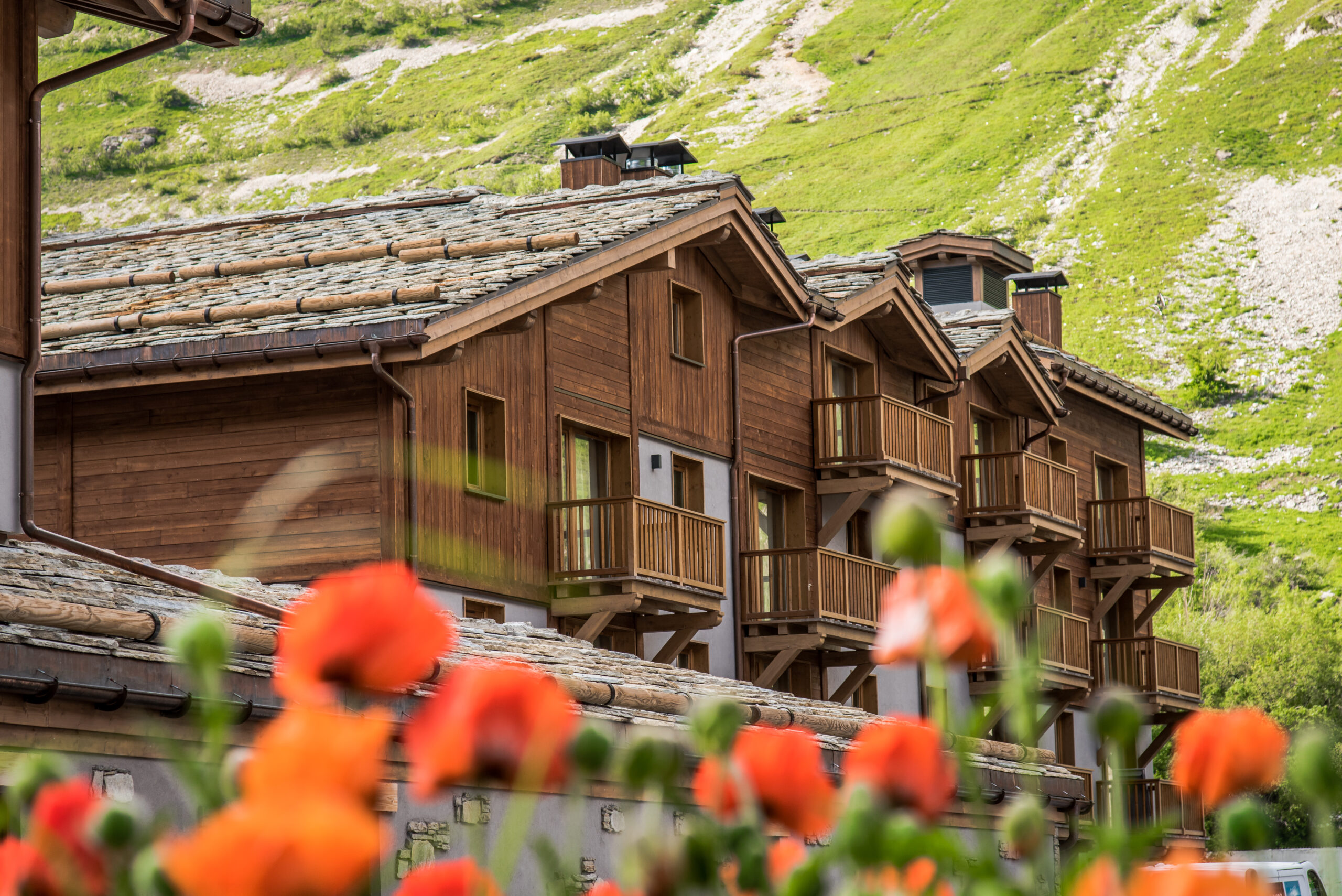 Résidence à Val d’Isère • Savoie • Chalet Izia • Appartement 4 pièces 6 personnes 80m² (été)