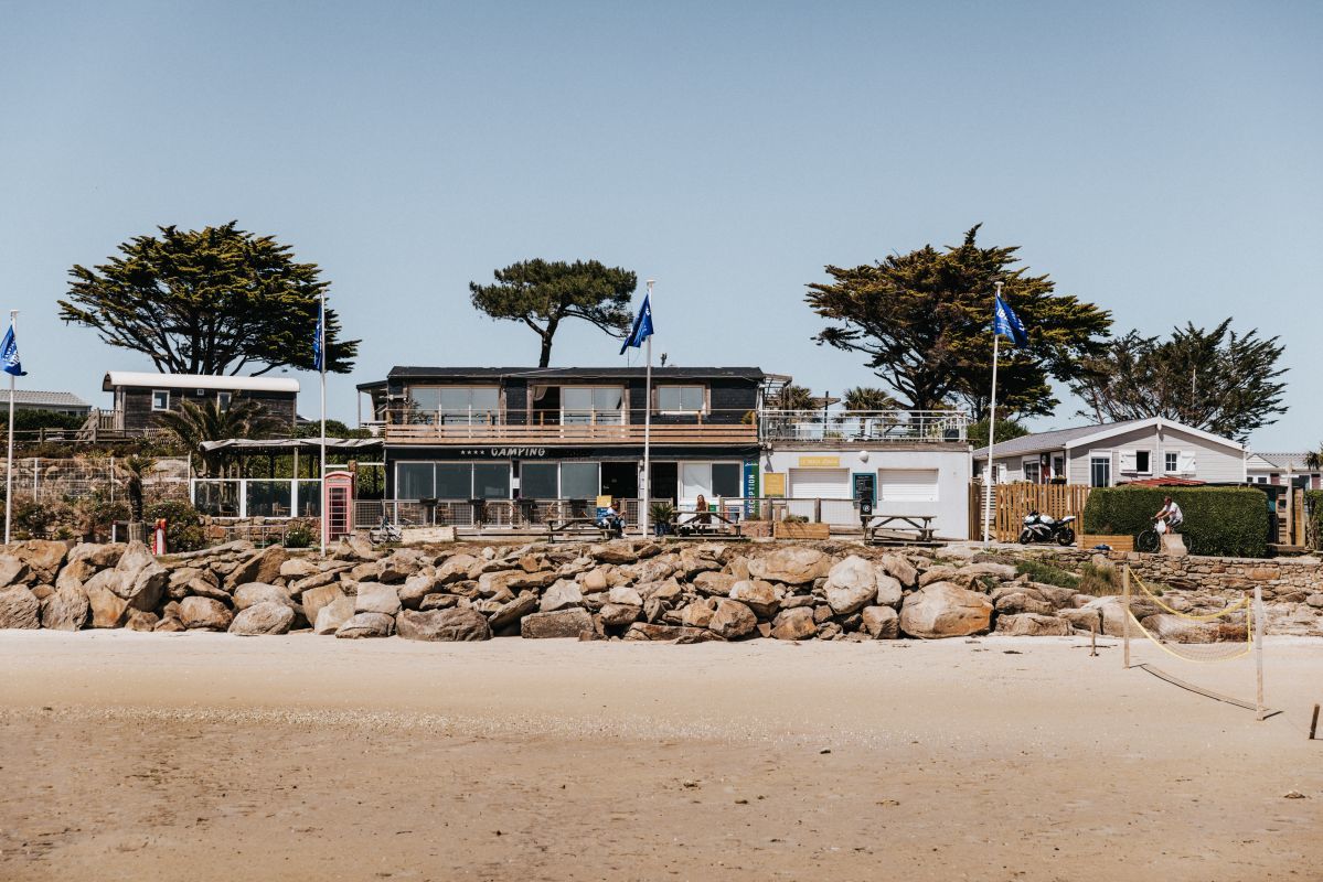 Camping Liberté • Landrellec • Pleumeur-Bodou • Bretagne • Mobil-home Premium 2 chambres 4/5 personnes.